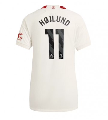 Manchester United Rasmus Hojlund #11 Tredje Tröja Kvinnor 2023-24 Kortärmad